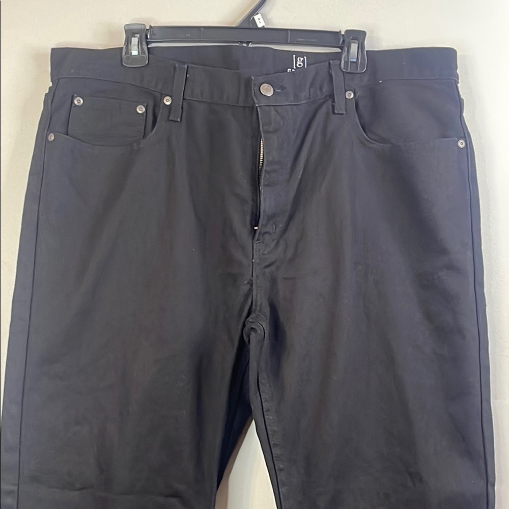 George Men’s Black Straight-Leg Jeans - Size 40 Classic Fit #45